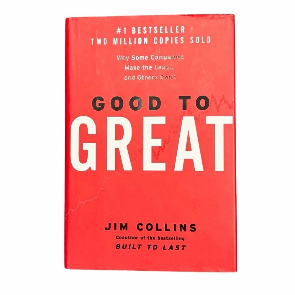 Book - Good to Great hardback by Jim Collins